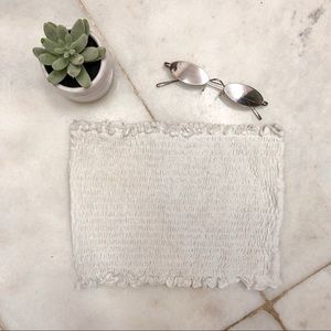 Shirring Bandeau top